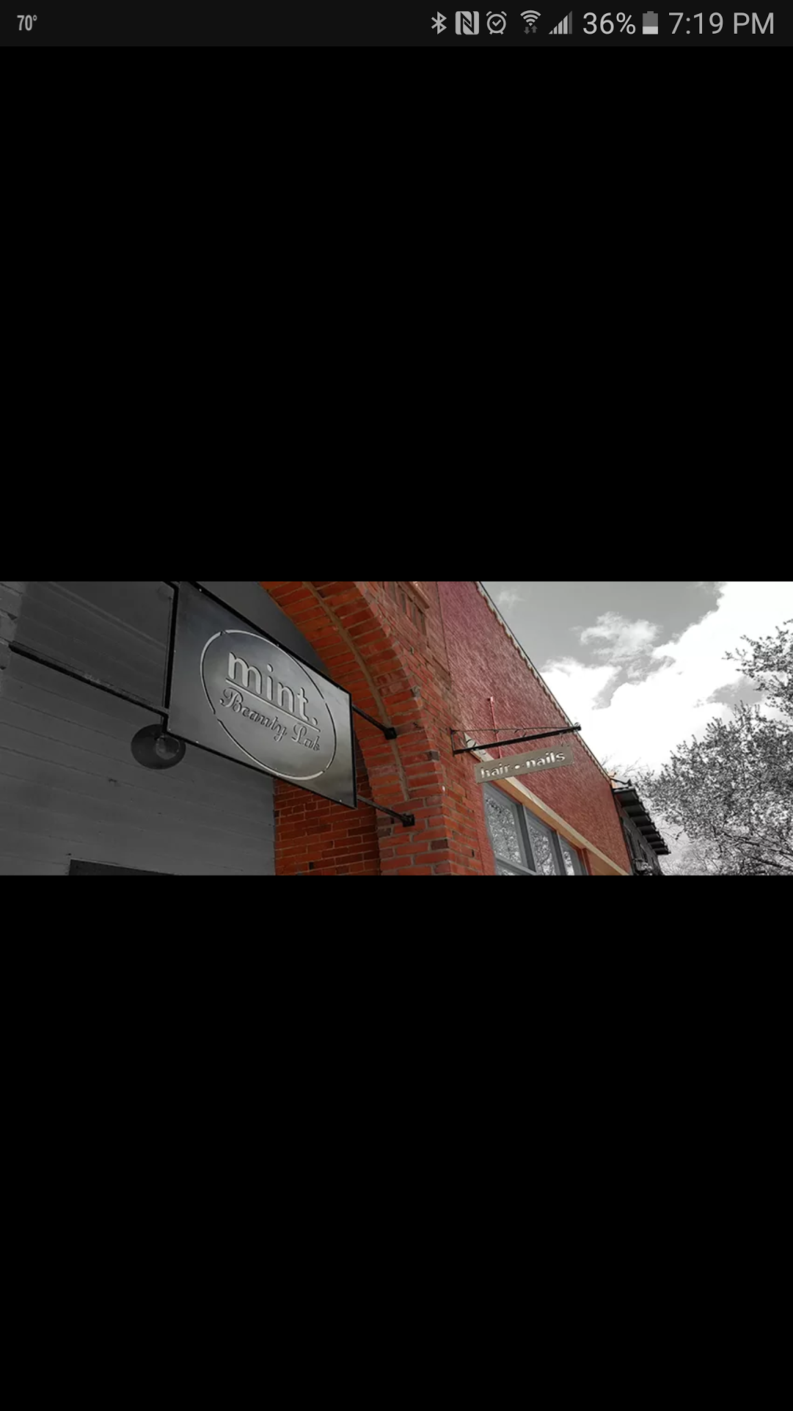mint. Beauty Lab logo